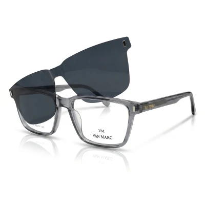 Van marc ماركه Clip on نظاره طبيه رجاليه غيارات 